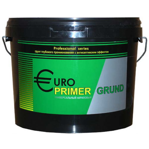 Грунт для наружных и внутренних работ EURO PRIMER 10л
