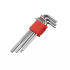 Набор шестигранных ключей "короткие" HEX 1,5-10 мм 9шт STRONG СТП-92100003